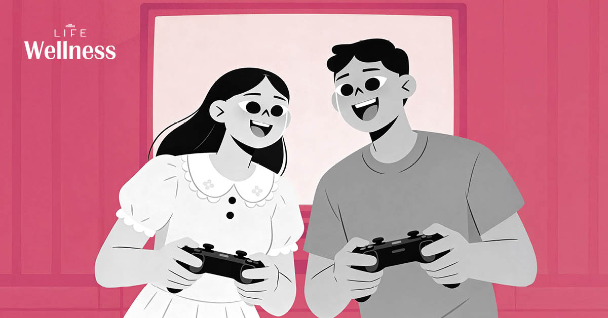 ภาพประกอบแสดงผู้ใหญ่กำลังสนุกกับการเล่น เพื่อสื่อถึงงานวิจัยที่ชี้ว่าการเล่นสำคัญต่อสุขภาพใจผู้ใหญ่