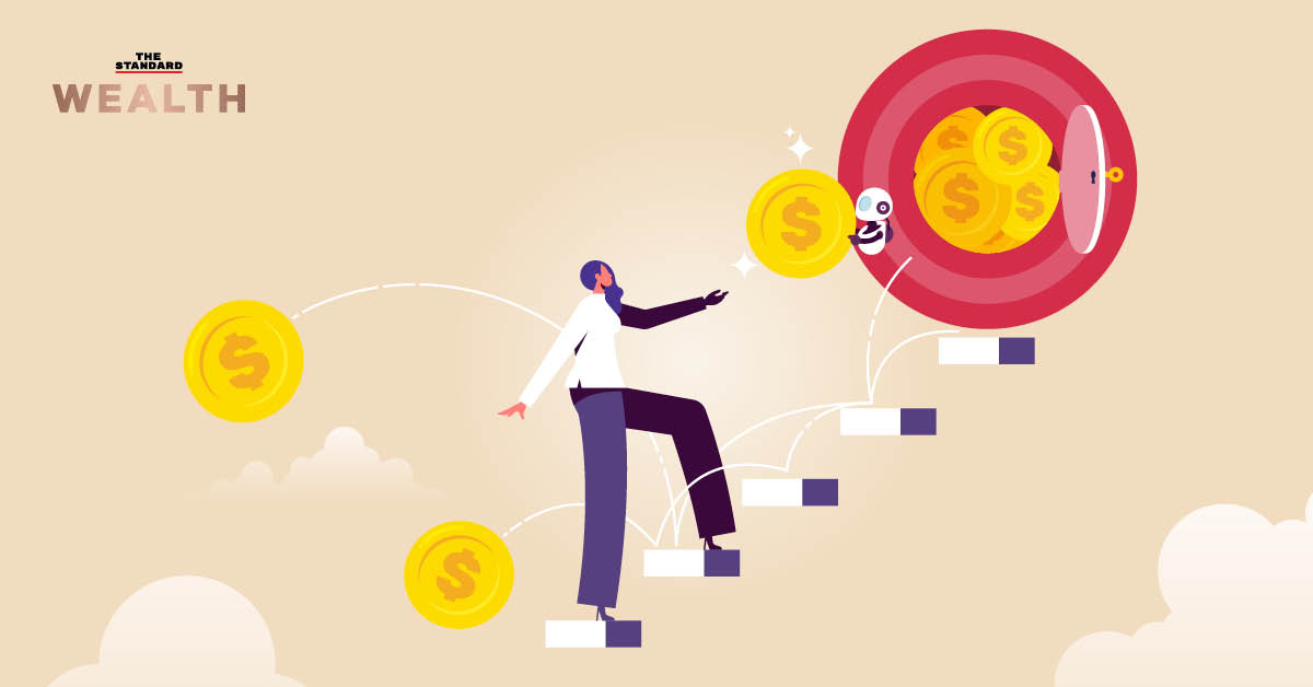 ภาพประกอบ AI ช่วยวางแผนการเงินส่วนบุคคล พร้อมข้อความเตือนให้ตั้ง ‘พรอมต์’ ที่ดี