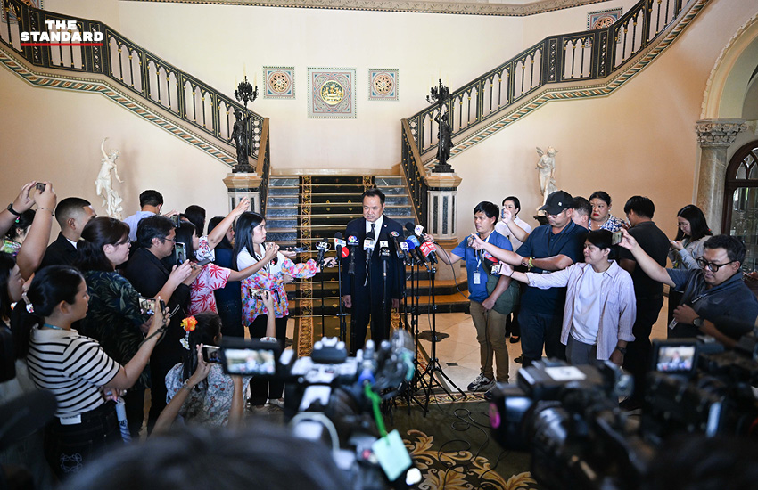 นายอนุทิน ชาญวีรกูล แถลงข่าวเกี่ยวกับผลประชุม AZEC และนโยบายพลังงาน 5