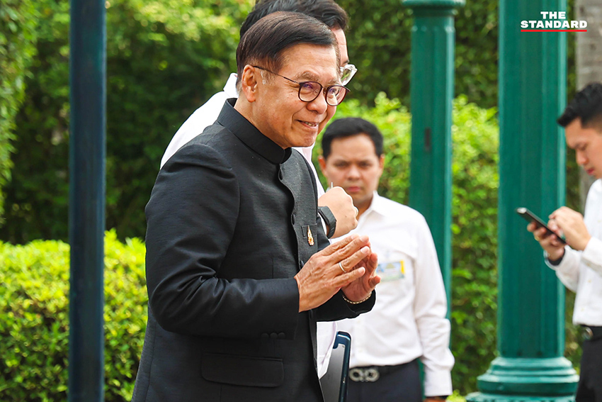 ภาพ อนุทิน ชาญวีรกูล ประธานการประชุมคณะรัฐมนตรีที่ทำเนียบรัฐบาล 21