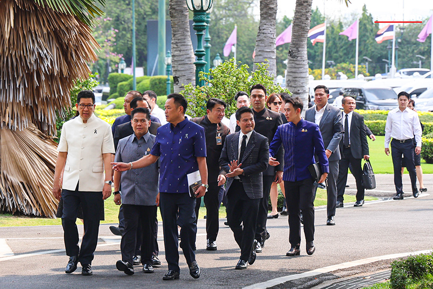 ภาพ อนุทิน ชาญวีรกูล ประธานการประชุมคณะรัฐมนตรีที่ทำเนียบรัฐบาล 7