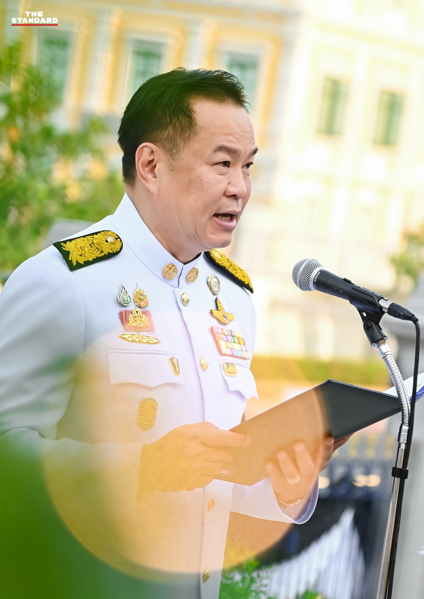 อนุทิน ชาญวีรกูล วางพุ่มสักการะ ครบรอบ 134 ปี กระทรวงมหาดไทย 4