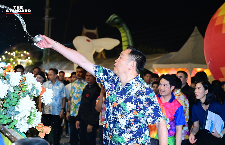 นายกฯ อนุทิน ชาญวีรกูล เป็นประธานเปิดงาน สงกรานต์ถนนข้าวสุก วิเศษชัยชาญ อ่างทอง ปี 2569 3