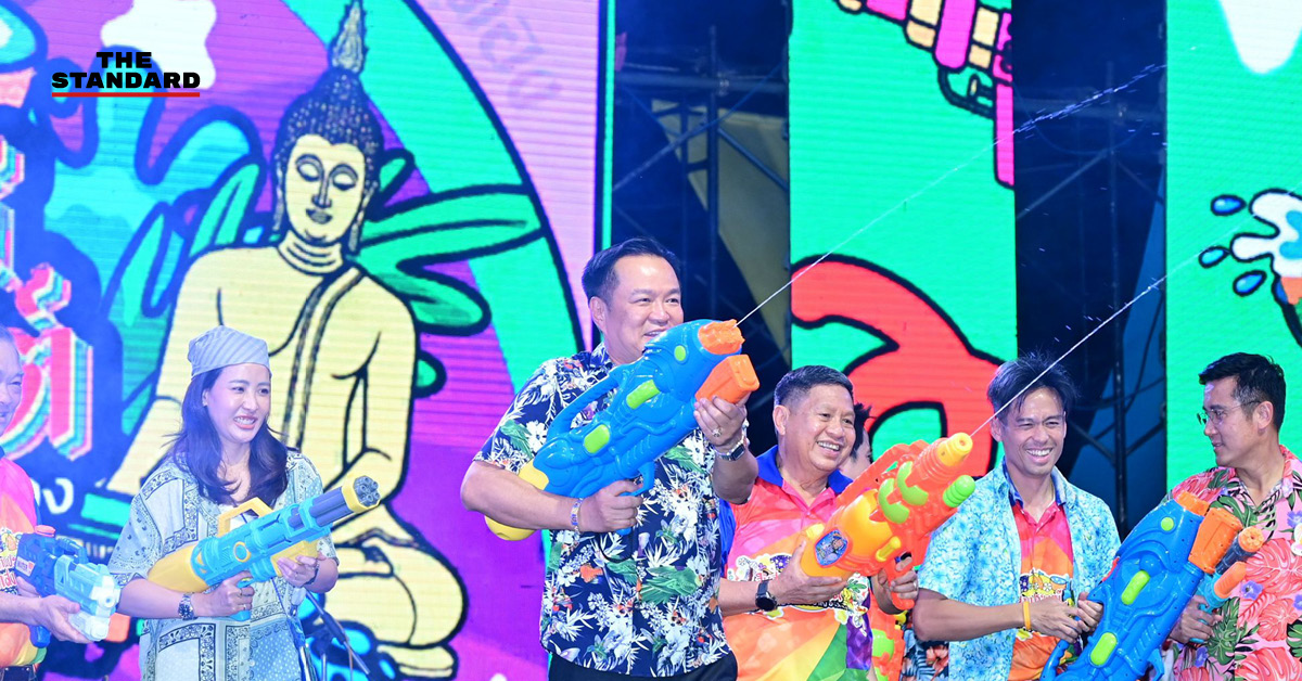 นายกฯ อนุทิน ชาญวีรกูล เป็นประธานเปิดงาน สงกรานต์ถนนข้าวสุก วิเศษชัยชาญ อ่างทอง ปี 2569