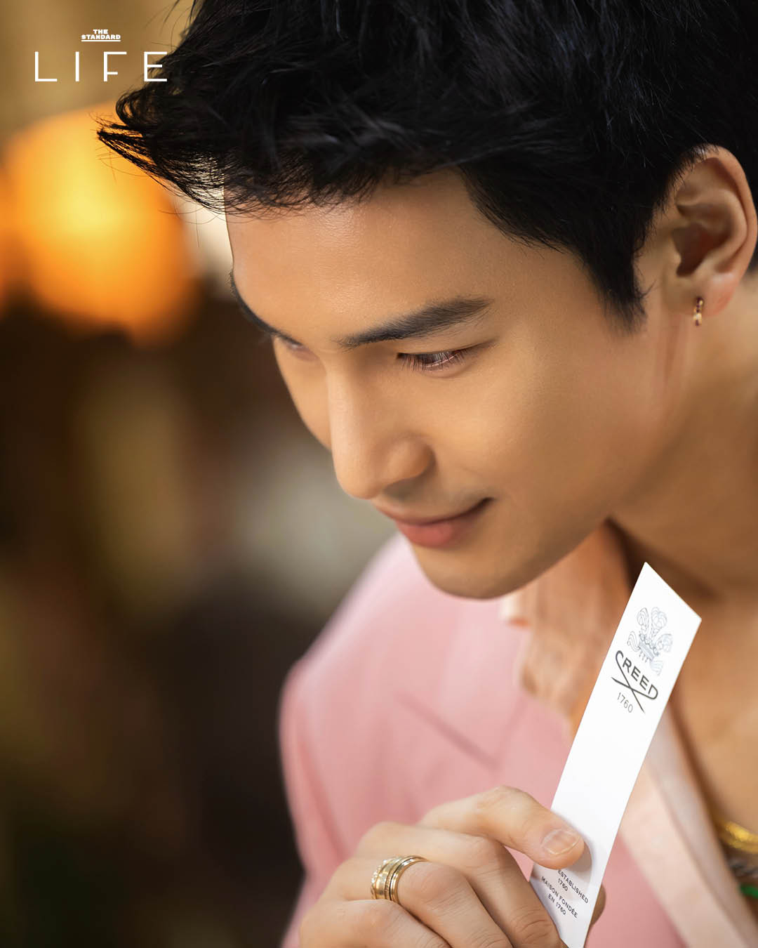 อาโป ณัฐวิญญ์ กับน้ำหอม Creed Wild Vetiver 1