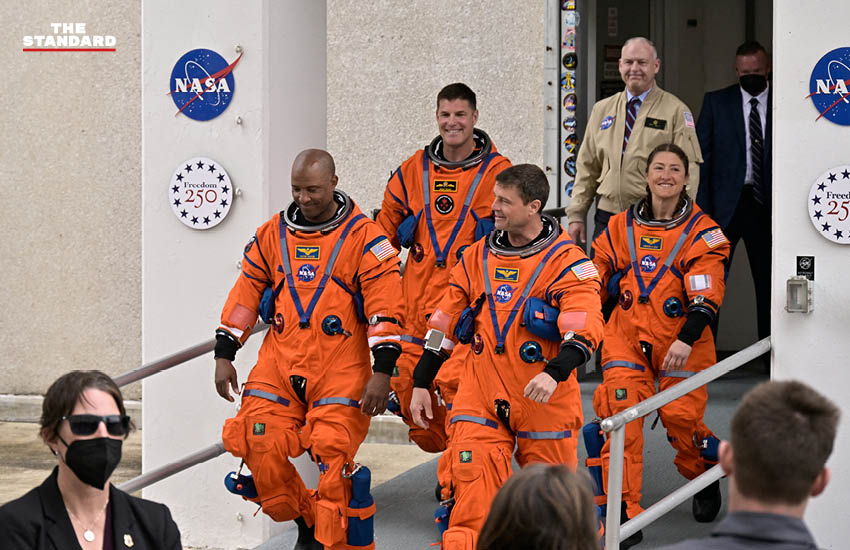 ยานอวกาศ Artemis II ของนาซา ทะยานขึ้นสู่ท้องฟ้าเพื่อภารกิจพามนุษย์กลับไปดวงจันทร์ 4