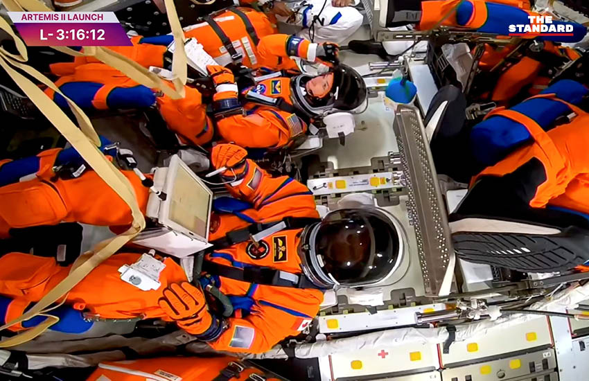 ยานอวกาศ Artemis II ของนาซา ทะยานขึ้นสู่ท้องฟ้าเพื่อภารกิจพามนุษย์กลับไปดวงจันทร์ 5