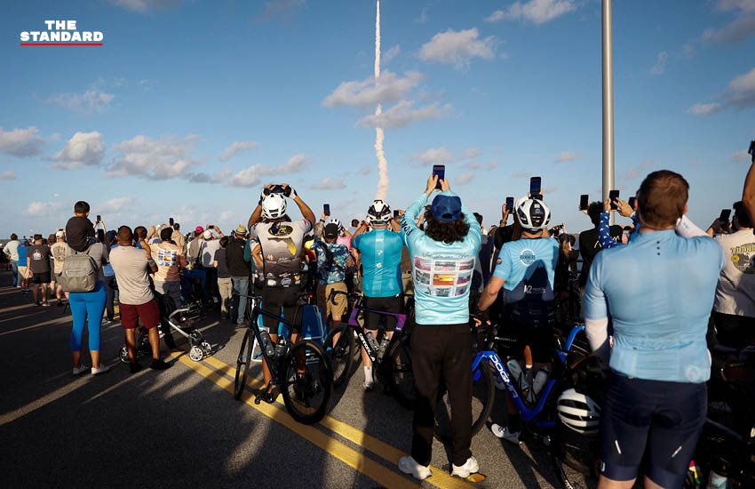 ยานอวกาศ Artemis II ของนาซา ทะยานขึ้นสู่ท้องฟ้าเพื่อภารกิจพามนุษย์กลับไปดวงจันทร์ 6