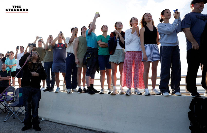 ยานอวกาศ Artemis II ของนาซา ทะยานขึ้นสู่ท้องฟ้าเพื่อภารกิจพามนุษย์กลับไปดวงจันทร์ 7