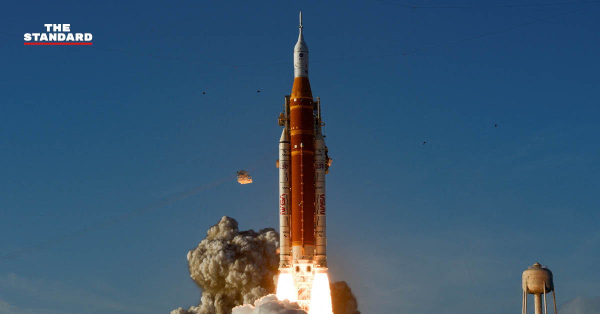ยานอวกาศ Artemis II ของนาซา ทะยานขึ้นสู่ท้องฟ้าเพื่อภารกิจพามนุษย์กลับไปดวงจันทร์