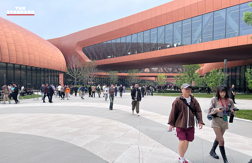 ภาพบรรยากาศงาน Auto China 2026 แสดงรถยนต์ EV และเทคโนโลยี AI จากแบรนด์จีนที่ปักกิ่ง 10