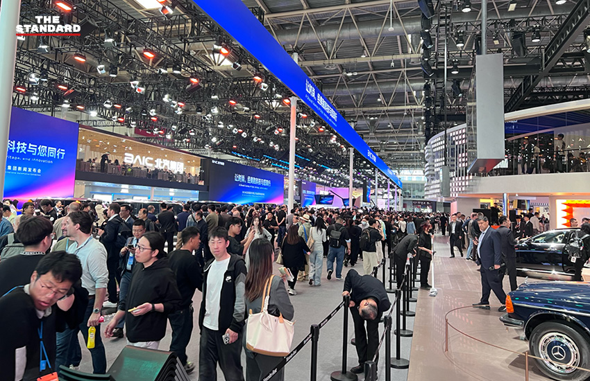 ภาพบรรยากาศงาน Auto China 2026 แสดงรถยนต์ EV และเทคโนโลยี AI จากแบรนด์จีนที่ปักกิ่ง 8