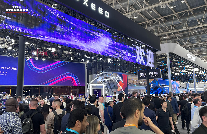 ภาพบรรยากาศงาน Auto China 2026 แสดงรถยนต์ EV และเทคโนโลยี AI จากแบรนด์จีนที่ปักกิ่ง 9