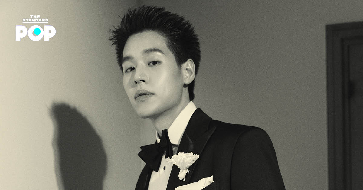 บิวกิ้น-พุฒิพงศ์ ในชุดสูทจากแบรนด์ VVON SUGUNNASIL สำหรับแคมเปญครบรอบ 13 ปี