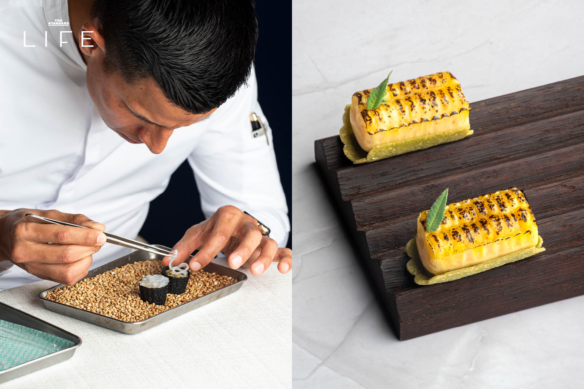 อาหารไฟน์ไดนิ่งจากเมนู Spring 2026 โดยเชฟ Evens López ที่ Blue by Alain Ducasse 2