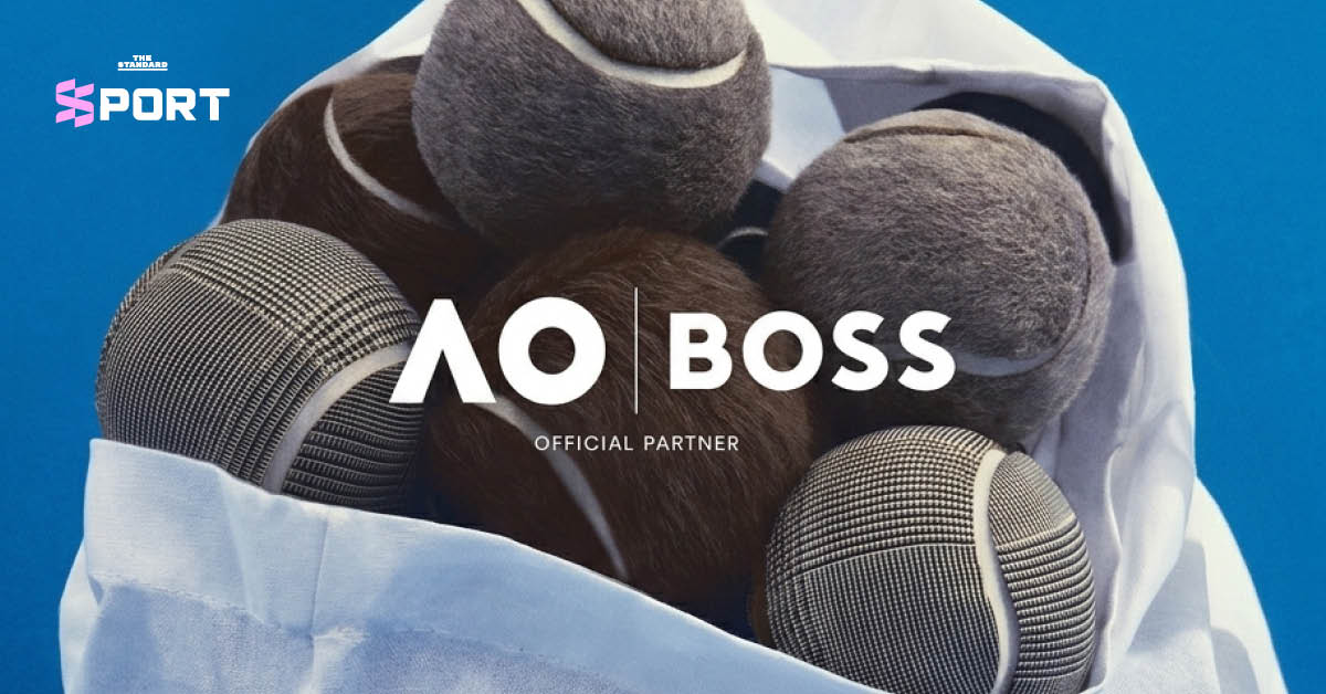 โลโก้ BOSS และ Australian Open ประกาศความร่วมมือทางแฟชั่น