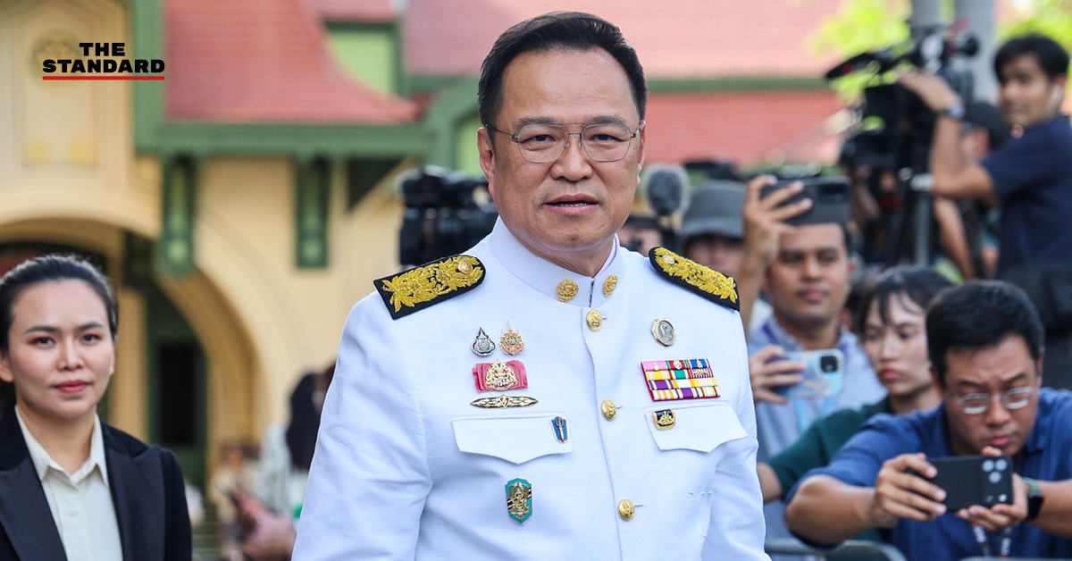 ทำเนียบรัฐบาล พร้อมข้อความ 'ครม.เคาะแต่งตั้งล็อตใหญ่ รักษาการ-ข้าราชการ-การเมือง'