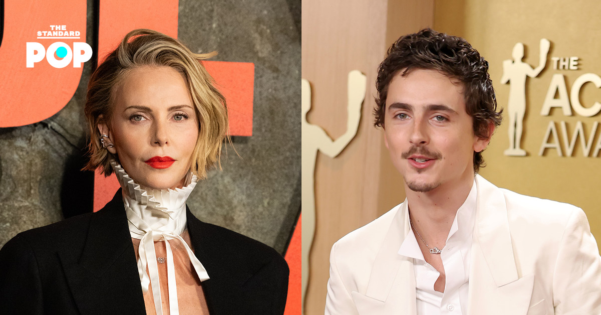Charlize Theron และ Timothée Chalamet สองนักแสดงฮอลลีวูดชื่อดัง
