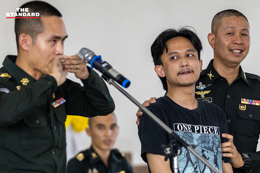 บรรยากาศการตรวจเลือกทหารกองเกินที่ เชียงใหม่ ท่ามกลางอากาศร้อนและฝุ่น PM2.5 กองทัพติดตั้งพัดลมอำนวยความสะดวก 9