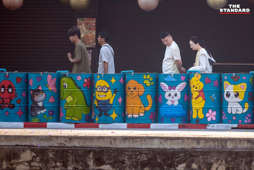 บรรยากาศการทำความสะอาดคูเมือง เชียงใหม่ เตรียมพร้อมรับเทศกาลสงกรานต์ 3