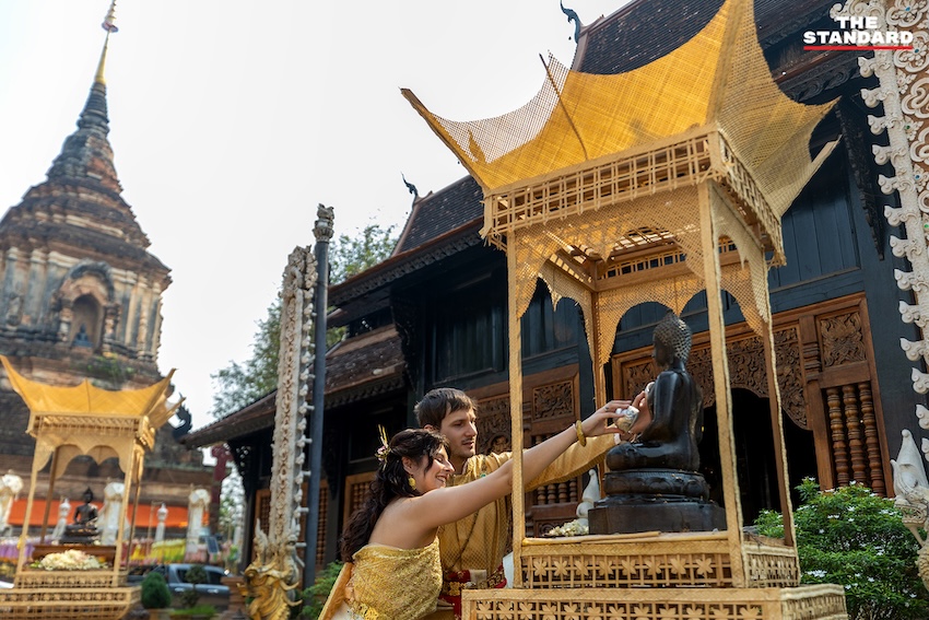 บรรยากาศการทำความสะอาดคูเมือง เชียงใหม่ เตรียมพร้อมรับเทศกาลสงกรานต์ 4