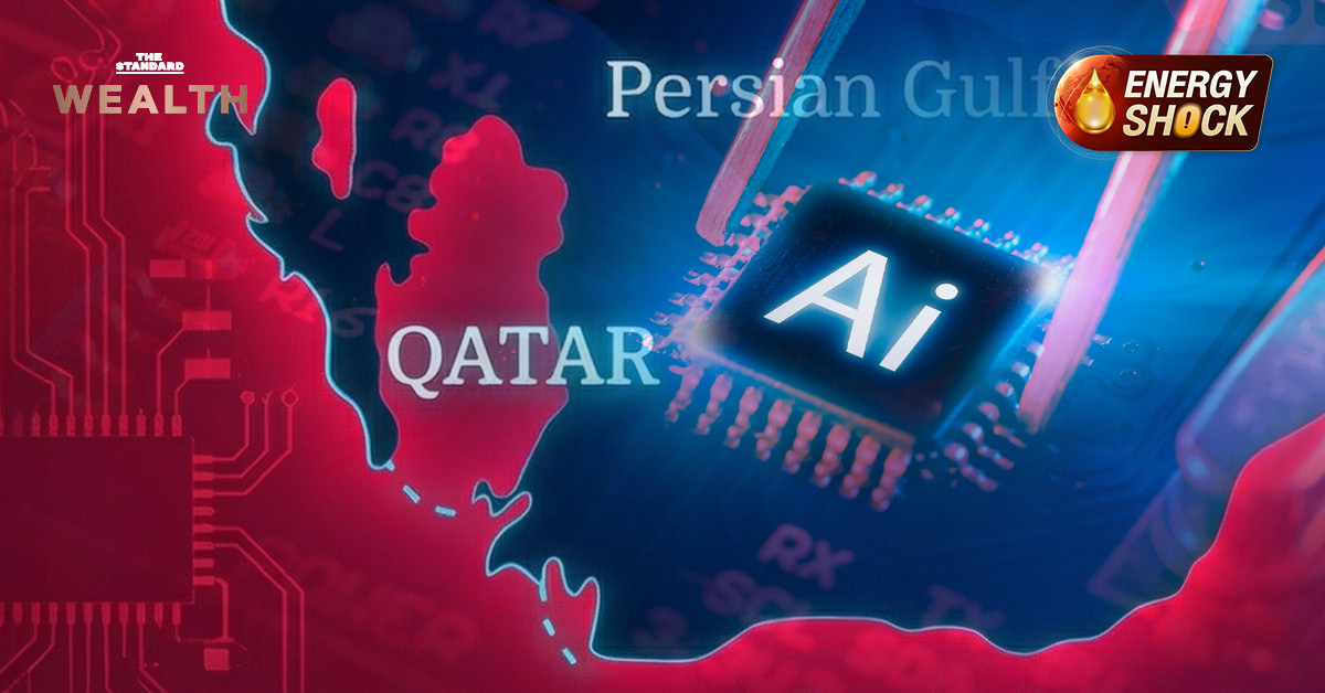 ภาพกราฟิกแสดงถึงวิกฤตการขาดแคลนชิปจากปัญหาซัพพลายฮีเลียม ซึ่งส่งผลให้ราคาอุปกรณ์ไอทีพุ่งสูงขึ้นจากการแย่งซื้อของ AI และ Data Center ทั่วโลก