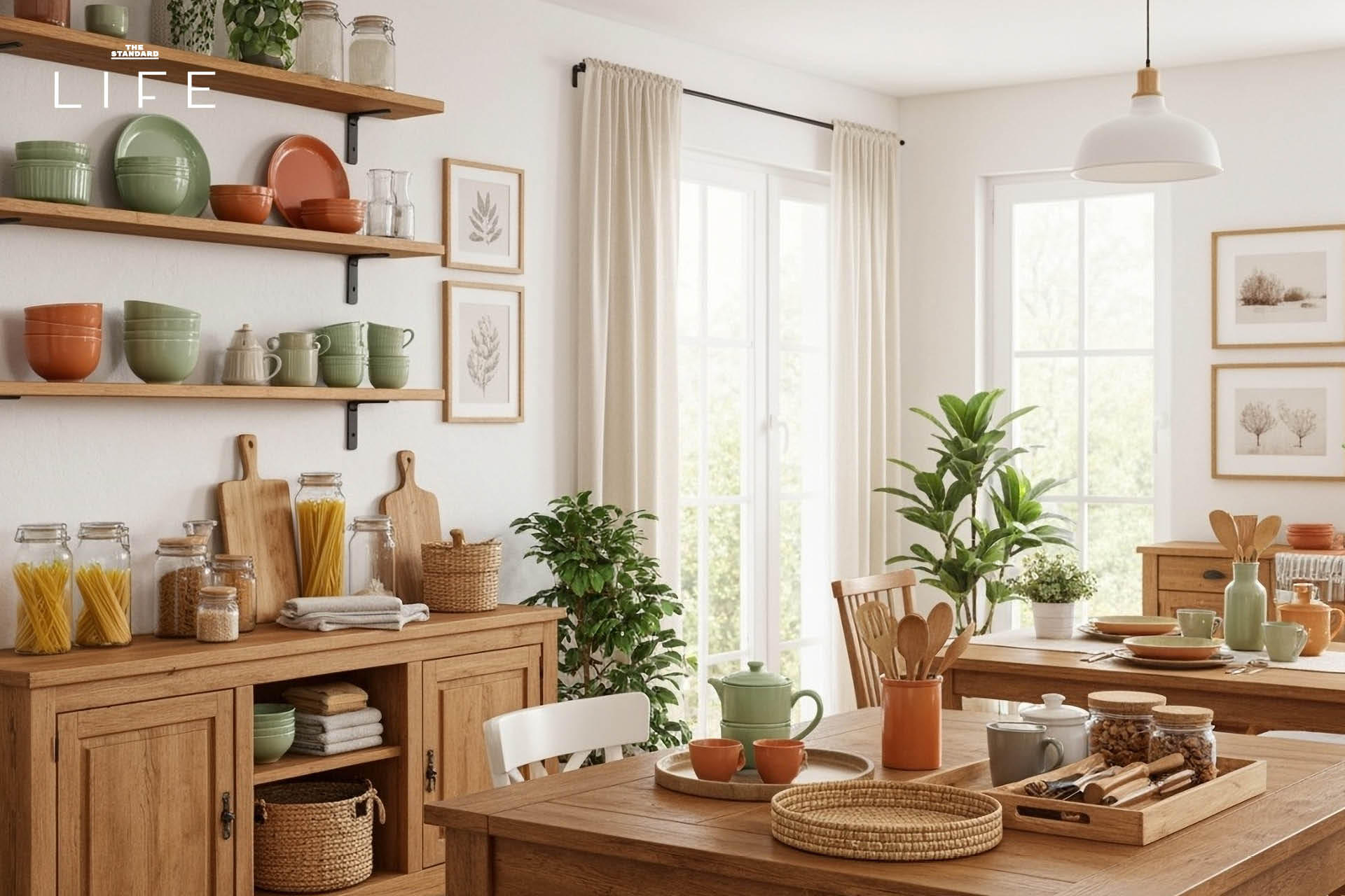 ภาพการตกแต่งห้องนั่งเล่นสไตล์ Cozy Living เพื่อคลายร้อนและสร้างบรรยากาศสบายๆ ต้อนรับฤดูร้อน 6