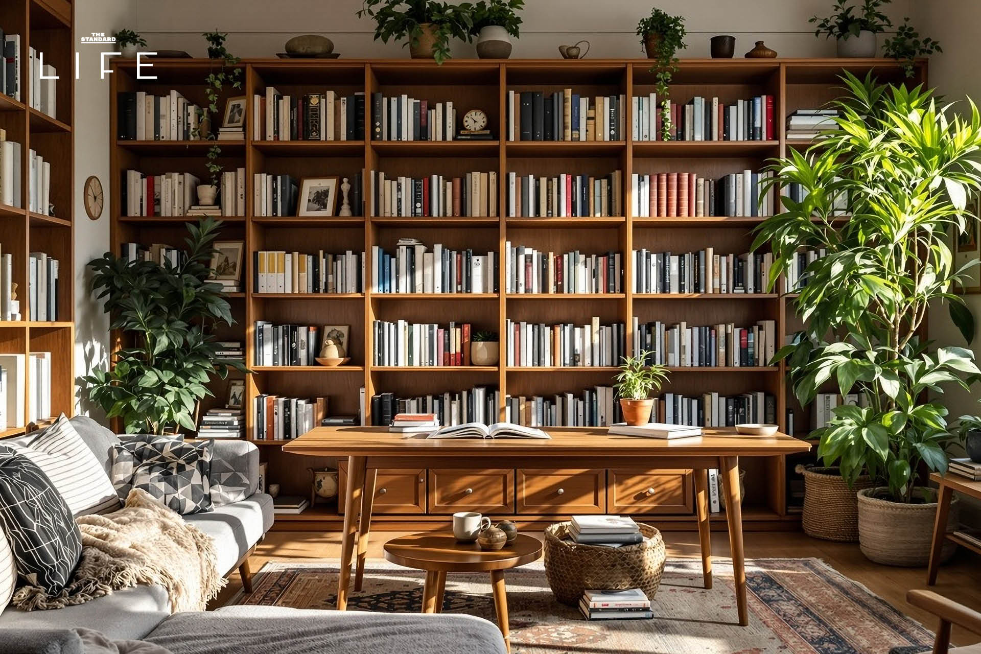 ภาพการตกแต่งห้องนั่งเล่นสไตล์ Cozy Living เพื่อคลายร้อนและสร้างบรรยากาศสบายๆ ต้อนรับฤดูร้อน 7