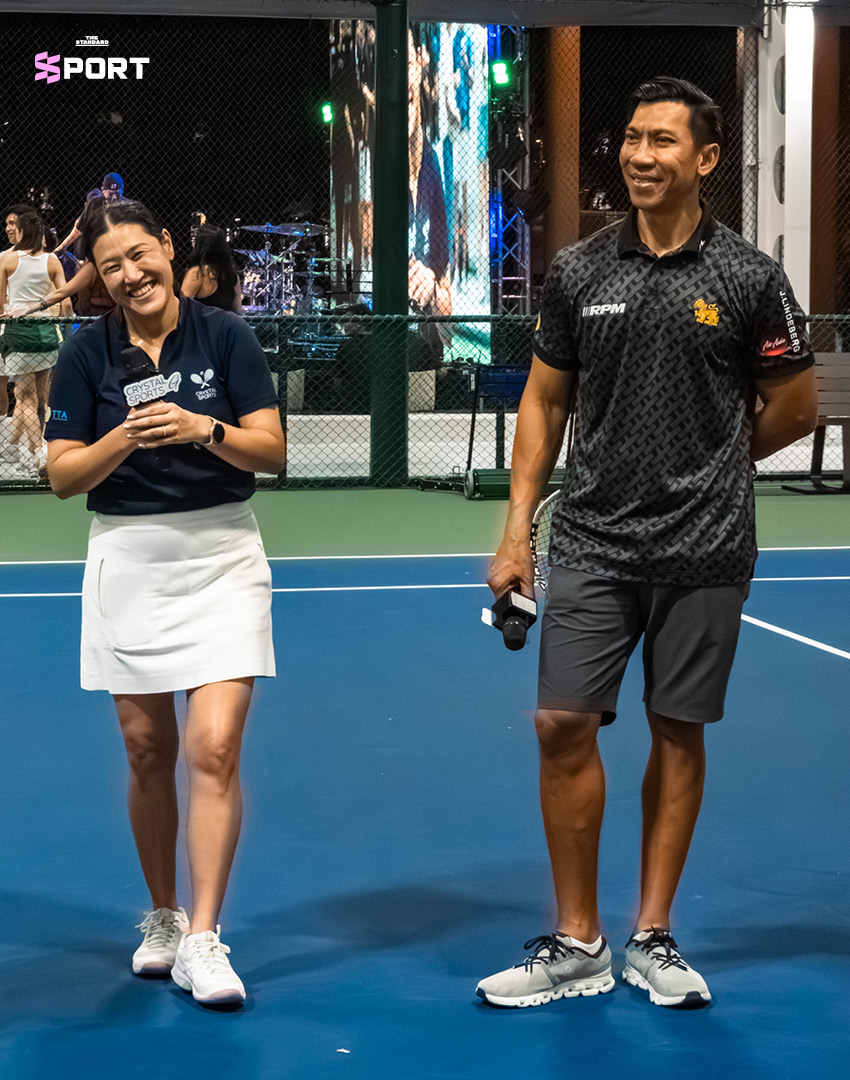 ภาพบรรยากาศ Crystal Sports G คอร์ตเทนนิสมาตรฐาน ITF แห่งใหม่ที่ยกระดับสู่ Social Space 17