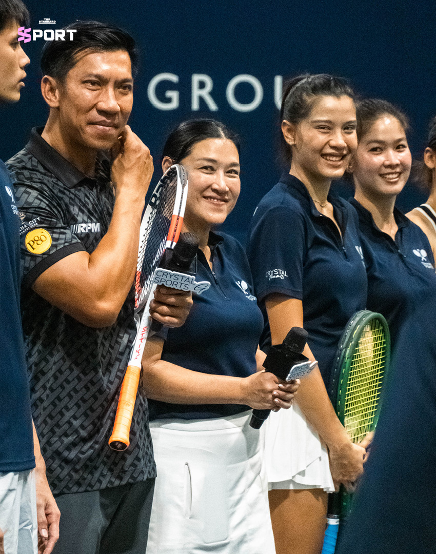 ภาพบรรยากาศ Crystal Sports G คอร์ตเทนนิสมาตรฐาน ITF แห่งใหม่ที่ยกระดับสู่ Social Space 18