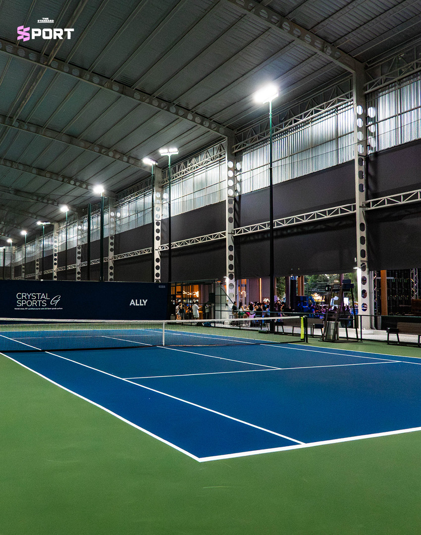 ภาพบรรยากาศ Crystal Sports G คอร์ตเทนนิสมาตรฐาน ITF แห่งใหม่ที่ยกระดับสู่ Social Space 19
