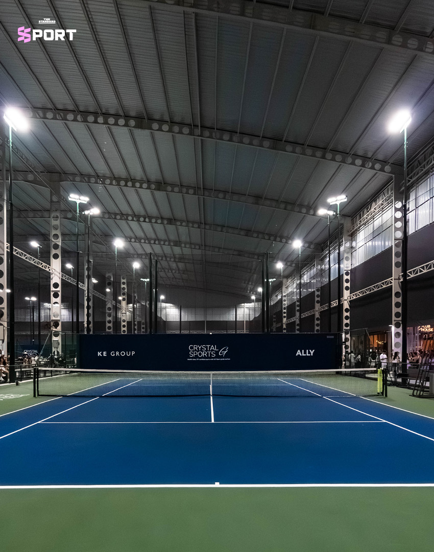 ภาพบรรยากาศ Crystal Sports G คอร์ตเทนนิสมาตรฐาน ITF แห่งใหม่ที่ยกระดับสู่ Social Space 4