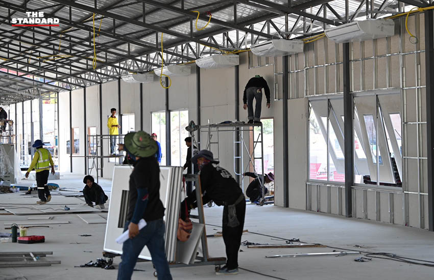 รัฐมนตรีว่าการกระทรวงวัฒนธรรม ตรวจเยี่ยมความพร้อมพิธียกเสาเอก พระเมรุมาศ สมเด็จพระบรมราชชนนีพันปีหลวง 2