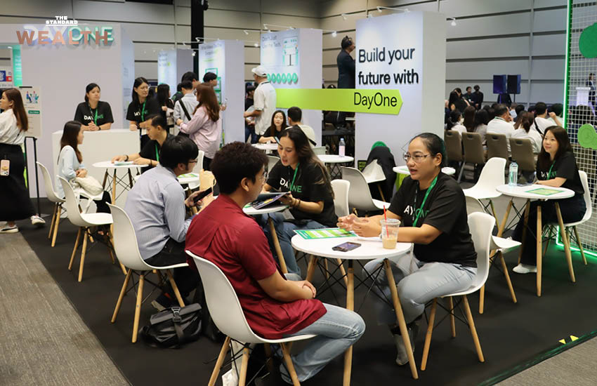 ภาพบรรยากาศงาน Tech & AI Career Expo จัดโดย DayOne เฟ้นหาบุคลากรด้าน Data Center และ AI ในประเทศไทย 1