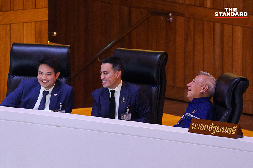 3 รองนายกฯ เอกนิติ ศุภจี ยศชนัน ชี้แจงนโยบาย ครม. ในรัฐสภา 4