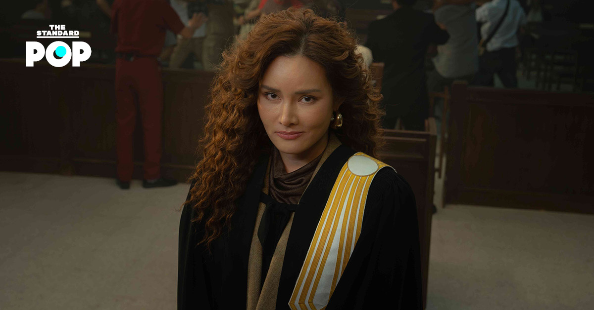 ภาพโปรโมตซีรีส์ ทนายปีศาจ จาก Netflix แสดงนำโดย หญิง รฐา และ ณัฏฐ์ กิจจริต