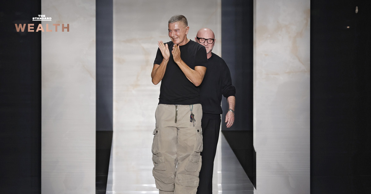 สเตฟาโน กาบบานา และโดเมนิโก โดลเช ผู้ร่วมก่อตั้งแบรนด์ Dolce & Gabbana