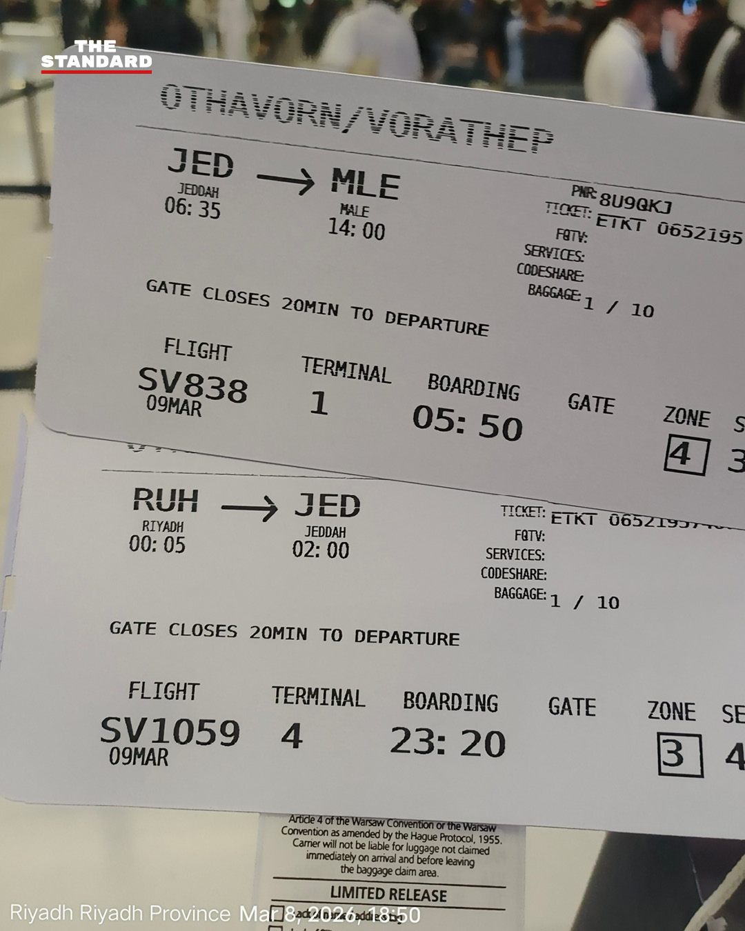 ภาพวิศวกรไทยเดินทางกลับบ้านจากอ่าวเปอร์เซีย ท่ามกลางสถานการณ์ฉุกเฉิน 14