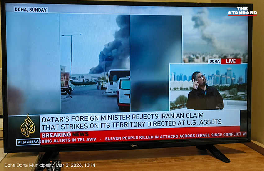 ภาพวิศวกรไทยเดินทางกลับบ้านจากอ่าวเปอร์เซีย ท่ามกลางสถานการณ์ฉุกเฉิน 6