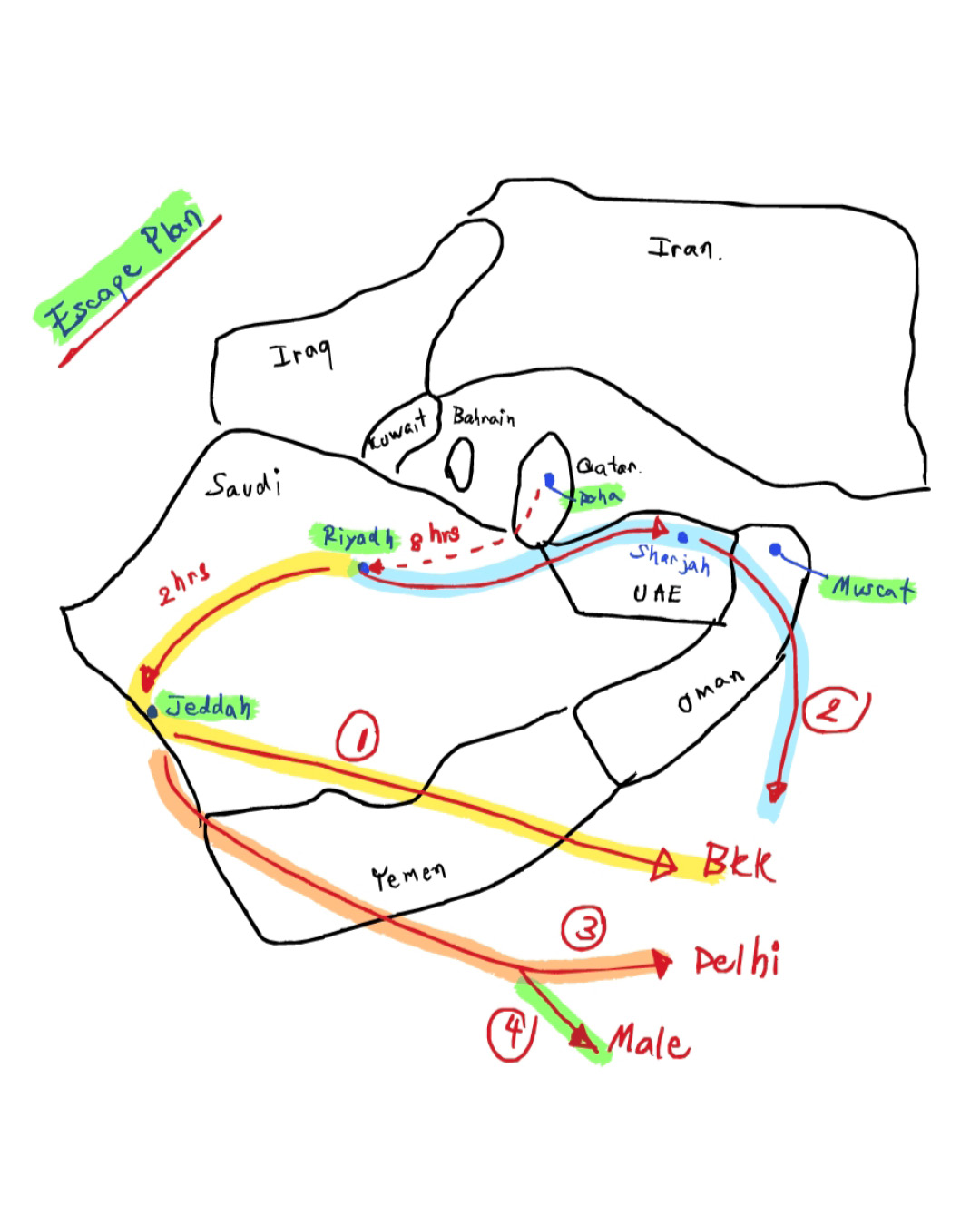ภาพวิศวกรไทยเดินทางกลับบ้านจากอ่าวเปอร์เซีย ท่ามกลางสถานการณ์ฉุกเฉิน 8