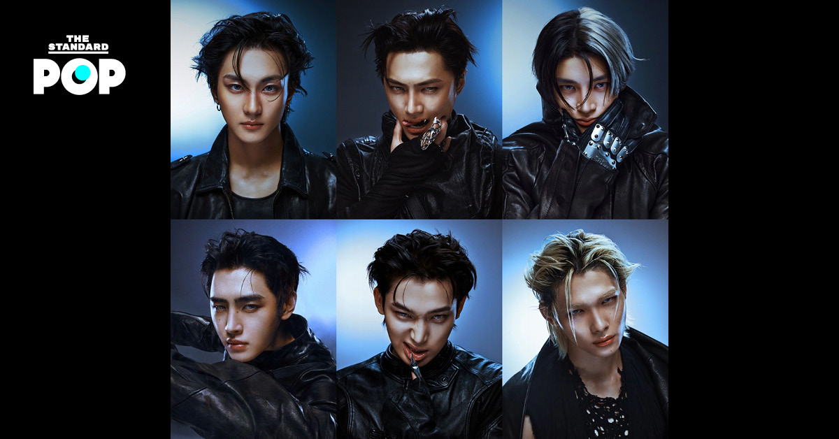 ภาพวง ENHYPEN กำลังเล่าเรื่องราวตำนานลี้ลับในพอดแคสต์ STAN: A