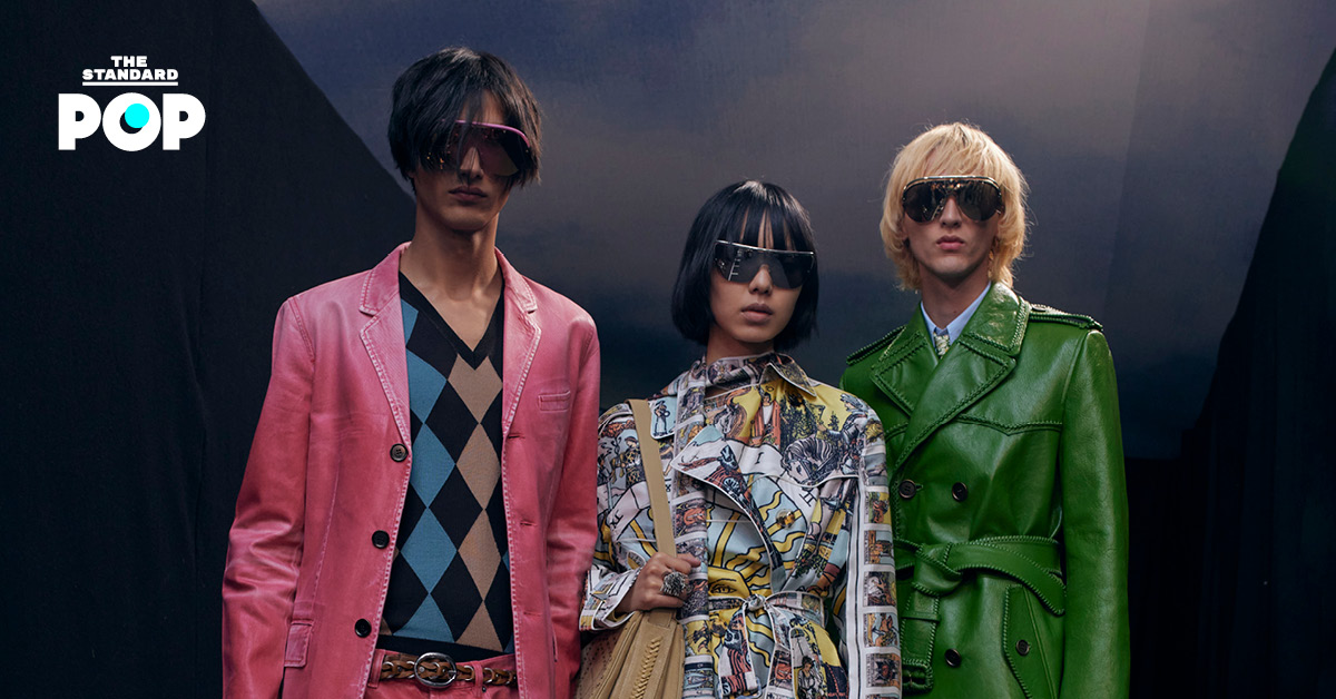 นางแบบ เวทีแฟชั่นโชว์ Burberry ที่ London Fashion Week สื่อถึงการทำ Brand Experience และ Storytelling ในวงการแฟชั่นอังกฤษ