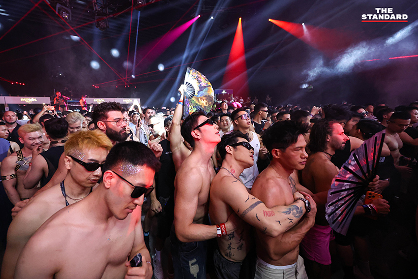 ภาพบรรยากาศปาร์ตี้ GCIRCUIT 2026 ที่ EmSphere เทศกาล LGBTQ+ ใหญ่ที่สุดในเอเชียช่วงสงกรานต์ 3
