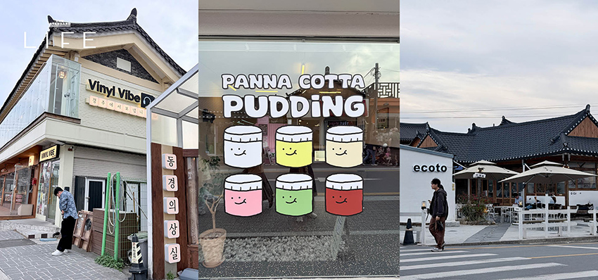 นักวิ่งมาราธอนวิ่งท่ามกลางดอกพ็อดกด (Cherry Blossom) บานสะพรั่งที่เมืองคยองจู ประเทศเกาหลีใต้ 12