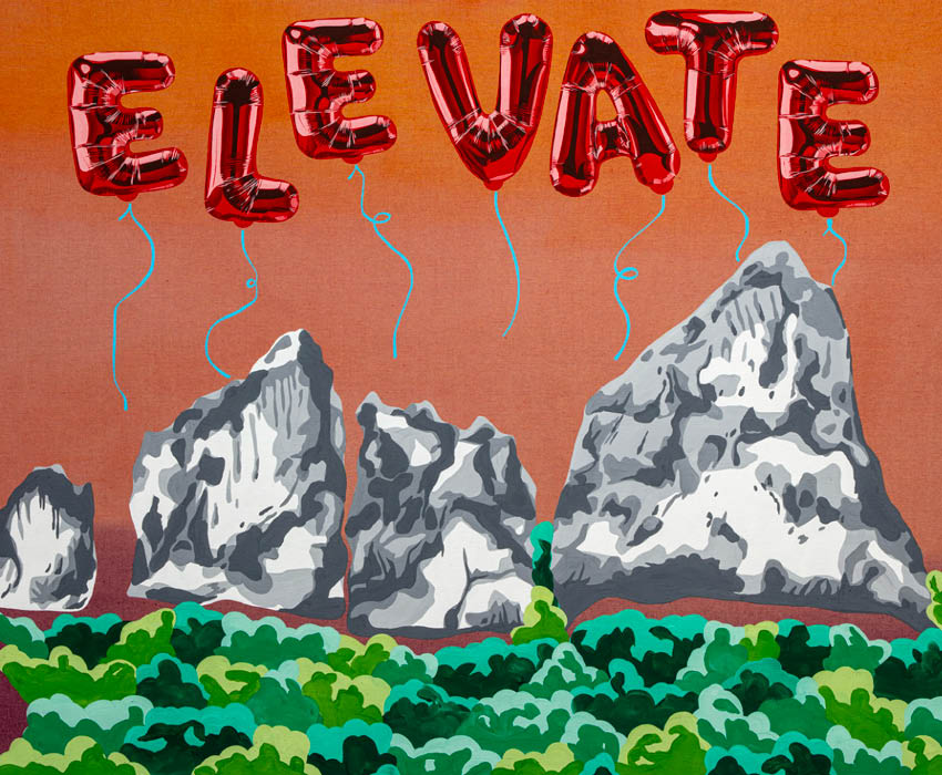 ผลงานศิลปะจากนิทรรศการ ‘Lost and Found’ ของ Joel Mesler ที่ Harper’s Bangkok 7