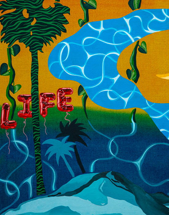 ผลงานศิลปะจากนิทรรศการ ‘Lost and Found’ ของ Joel Mesler ที่ Harper’s Bangkok 8