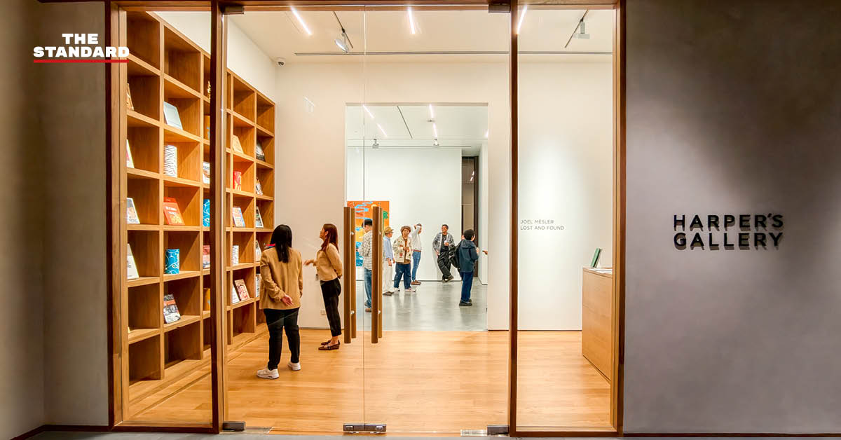 ผลงานศิลปะจากนิทรรศการ ‘Lost and Found’ ของ Joel Mesler ที่ Harper’s Bangkok