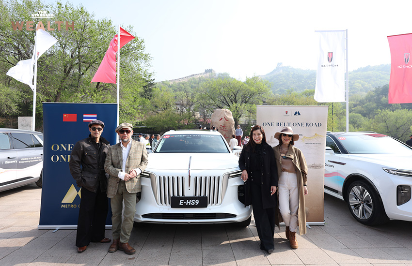 ภาพบรรยากาศบูธ HONGQI แบรนด์รถหรูของจีนภายในงาน Auto China 2026 เตรียมเปิดตัวในไทย 5