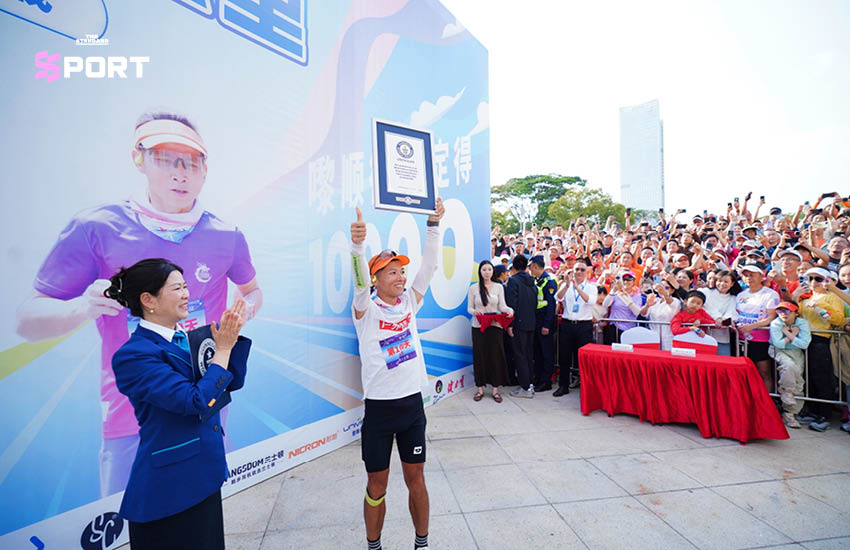 หวง เจิ้งหลง นักวิ่งชาวจีนผู้สร้างสถิติโลก วิ่ง 100 กิโลเมตร 100 วัน 3
