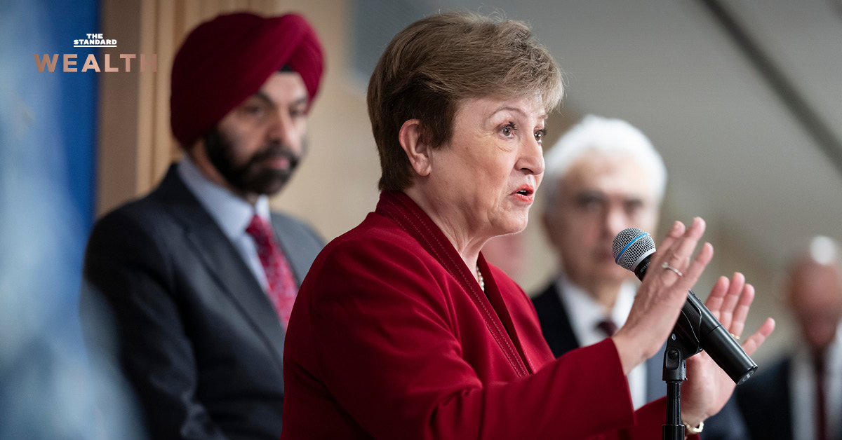 ภาพกราฟิกการประชุม WB-IMF-IEA เตือนวิกฤตพลังงานเสี่ยงยืดเยื้อ